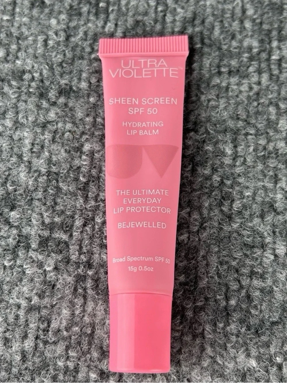 Ultra Violette Sheen Screen SPF 50 Hydrating Sunscreen Lip Balm Bejewelled .5oz